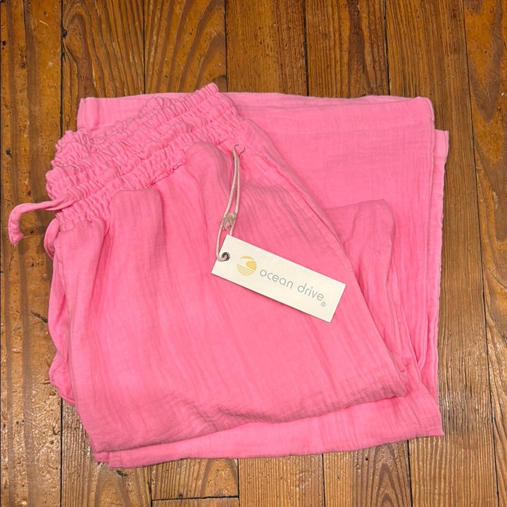 Ocean Drive Pink Casual beach Pants
